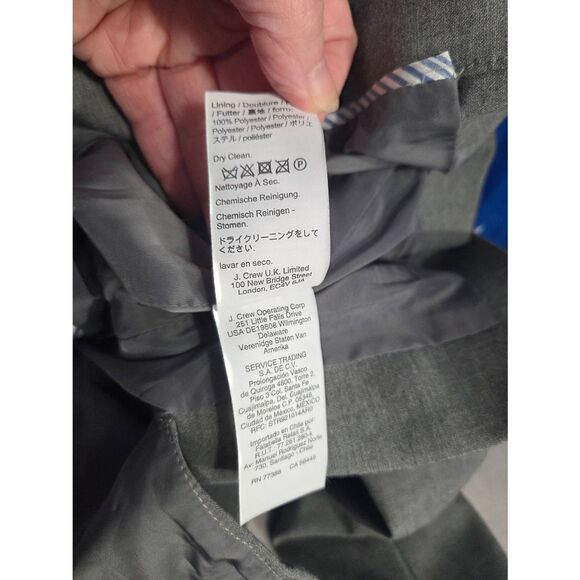 J. Crew Regent Four-Season Stretch Blazer Sz. 2 - Picture 12 of 12